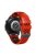 For Samsung Galaxy Watch 3 45mm / Huawei Watch GT3 Pro 46mm Watch Band 22mm Dual Color Silicone Wrist Strap with Five Rows Holes - Red / Black