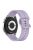 For Samsung Galaxy Watch 3 45mm / Huawei Watch GT3 SE Universal Watch Strap 22mm Silicone Adjustable Wrist Band - Light Purple