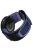 For Samsung Galaxy Watch FE 40mm / Watch6 / Huawei Watch GT 4 Universal 22mm Magic Tape Nylon Watch Strap - Midnight Blue