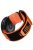 For Samsung Galaxy Watch FE 40mm / Watch6 / Huawei Watch GT 4 Universal 22mm Magic Tape Nylon Watch Strap - Orange