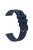 For Samsung Galaxy Watch3 45mm / Galaxy Watch 46mm / Huawei Watch GT 4 46mm Universal 22mm Silicone Watch Strap - Navy Blue