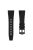 For Samsung Galaxy Watch3 45mm / Gear S3 Classic / Huawei Watch GT 4 46mm Silicone Watch Band 22mm Wrist Strap - Black