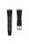 For Samsung Galaxy Watch3 45mm / Gear S3 Classic / Huawei Watch GT 4 46mm Silicone Watch Band 22mm Wrist Strap - Silver / Black