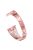 For Samsung Galaxy Watch3 45mm / Gear S3 Frontier / Gear S3 Classic / Huawei Watch GT3 Pro Rhinestones Decor Metal Strap 22mm Universal Watch Band - Pink