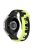 For Samsung Galaxy Watch3 45mm / Gear S3 Frontier / Huawei Watch GT 2e / Honor Magic Watch 2 Silicone Watch Strap 22mm Dual Color Watchband - Black / Green