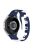 For Samsung Galaxy Watch3 45mm / Gear S3 Frontier / Huawei Watch GT 2e / Honor Magic Watch 2 Silicone Watch Strap 22mm Dual Color Watchband - Blue / White