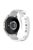 For Samsung Galaxy Watch3 45mm / Gear S3 Frontier / Huawei Watch GT 2e / Honor Magic Watch 2 Silicone Watch Strap 22mm Dual Color Watchband - Grey / White