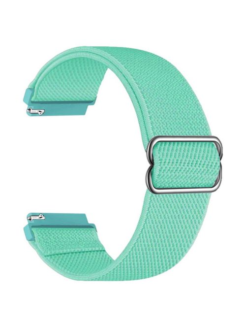 For Samsung Galaxy Watch3 45mm / Huawei Watch GT 4 46mm Nylon Watch Band 22mm Replacement Strap - Mint Green