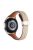 For Samsung Galaxy Watch3 45mm / Huawei Watch GT 4 46mm Watch Band 22mm Genuine Cow Leather Strap - Apricot