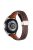 For Samsung Galaxy Watch3 45mm / Huawei Watch GT 4 46mm Watch Band 22mm Genuine Cow Leather Strap - Coffee