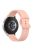 For Samsung Galaxy Watch3 45mm / Huawei Watch GT 4 46mm Watch Band 22mm Silicone Wrist Strap - Light Pink