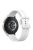 For Samsung Galaxy Watch3 45mm / Huawei Watch GT 4 46mm Watch Band 22mm Silicone Wrist Strap - White