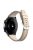 For Samsung Galaxy Watch3 45mm / Huawei Watch GT 4 46mm Watch Strap 22mm Wrist Band - Apricot