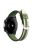 For Samsung Galaxy Watch3 45mm / Huawei Watch GT 4 46mm Watch Strap 22mm Wrist Band - White+Green