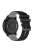 For Suunto 5 Peak / Samsung Galaxy Watch3 45mm / Huawei Watch 3 Dual-color Silicone Watch Band Quick Release 22mm Grid Texture Sport Replacement Strap - Black  /  Grey