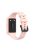 Integrated Soft Silicone Watchband Bracelet Wrist Strap Replacement for Huawei Band 6/Band 7/Honor Band 6 - Light Pink