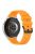 KALEBOL 20mm Silicone Band for Huawei Watch GT 3 42mm / GT 3 Pro 43mm Round Tail Watch Strap - Yellow