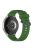 KALEBOL 20mm Silicone Band for Huawei Watch GT 3 42mm / GT 3 Pro 43mm Tire Pattern Watch Strap - Army Green