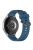 KALEBOL 20mm Silicone Band for Huawei Watch GT 3 42mm / GT 3 Pro 43mm Tire Pattern Watch Strap - Dark Blue