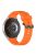 KALEBOL 20mm Silicone Band for Huawei Watch GT 3 42mm / GT 3 Pro 43mm Tire Pattern Watch Strap - Orange