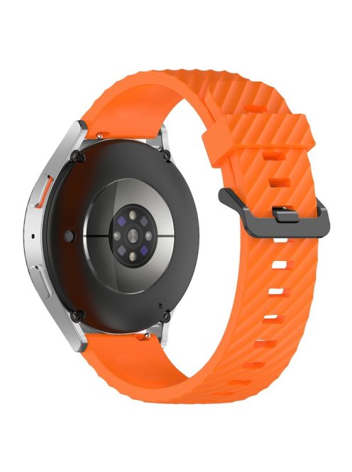 KALEBOL 20mm Silicone Band for Huawei Watch GT 3 42mm / GT 3 Pro 43mm Tire Pattern Watch Strap - Orange