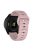 KALEBOL 20mm Silicone Strap for Huawei Watch GT 3 42mm / GT 3 Pro 43mm Wave Design Watch Band - Rose Pink