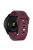 KALEBOL 20mm Strap for Huawei Watch GT 3 42mm / GT 3 Pro 43mm Dots Silicone Watch Band - Wine Red