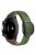 KALEBOL For Huawei Watch 4 / 4 Pro / GT 4 46mm Watch Strap 22mm Nautilus Magnetic Buckle Genuine Cow Leather Band - Army Green