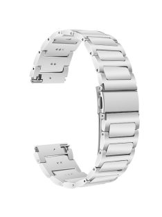   KALEBOL For Huawei Watch 4 / 4 Pro / GT 4 46mm Watch Strap 22mm Zinc Alloy Metal Band - Silver