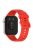 KALEBOL For Huawei Watch Fit 3 Silicone Watch Strap Wrist Band with Colorful Pin Buckle - Red