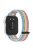 KALEBOL For Huawei Watch Fit 3 Strap Magic Tape Nylon Soft Watch Band - Rainbow