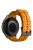 KALEBOL For Huawei Watch GT 3 42mm / GT 3 Pro 43mm Watch Strap 20mm Silicone Band Football Pattern - Yellow