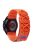 KALEBOL For Huawei Watch GT 3 Pro 43mm / GT 3 42mm Watch Band 20mm Loop Fastener Nylon Wrist Strap - Orange