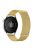 KALEBOL For Huawei Watch GT 4 41mm Milanese Mesh Watch Strap 18mm Magnetic Wrist Band - Gold