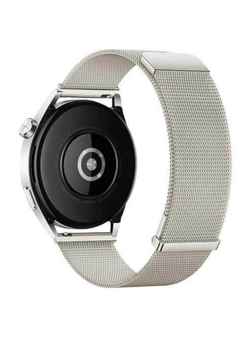 KALEBOL For Huawei Watch GT 4 41mm Milanese Mesh Watch Strap 18mm Magnetic Wrist Band - Starlight