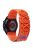 KALEBOL For Huawei Watch GT 4 46mm / 4 Pro / 4 Watch Band 22mm Loop Fastener Nylon Wrist Strap - Orange