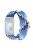 KALEBOL KLB-BZNL-001 For Huawei Band 8 / Band 8 NFC / Band 9 / Band 9 NFC Strap Adjustable Braided Nylon Watch Band - Colorful Blue