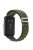 KALEBOL KLB-GSNL-001 for Huawei Band 7 Wrist Band Adjustable Nylon Breathable Straps - Green