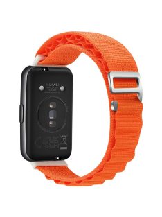   KALEBOL KLB-GSNL-001 for Huawei Band 7 Wrist Band Adjustable Nylon Breathable Straps - Orange