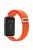 KALEBOL KLB-GSNL-001 for Huawei Band 7 Wrist Band Adjustable Nylon Breathable Straps - Orange