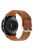 KALEBOL KLB-KCPU-001 For Samsung Galaxy Watch 46mm / Huawei Watch 4 Pro 22mm Smart Watch Band PU Leather Wrist Strap - Brown