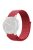 KALEBOL KLB-NLHH-001 For Samsung Galaxy Watch3 45mm / Huawei Watch GT4 46mm Watchband 22mm Nylon Wrist Strap - Red