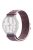 KALEBOL KLB-NLHH-002 For Samsung Galaxy Watch3 45mm / Huawei Watch GT4 46mm Nylon Band 22mm Watch Strap - Berry Purple