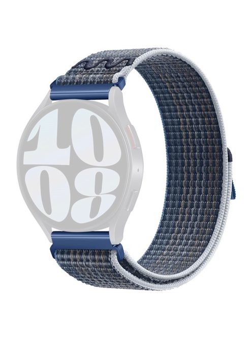 KALEBOL KLB-NLHH-002 For Samsung Galaxy Watch3 45mm / Huawei Watch GT4 46mm Nylon Band 22mm Watch Strap - Blue