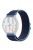 KALEBOL KLB-NLHH-002 For Samsung Galaxy Watch3 45mm / Huawei Watch GT4 46mm Nylon Band 22mm Watch Strap - Dark Navy Blue