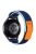 KALEBOL KLB-YJNLHH-001 for Samsung Galaxy Watch3 45mm / Huawei Watch GT4 46mm Wristband Sport Strap 22mm - Navy Blue