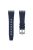 KALEBOL KLB-YTGJ-001 for Samsung Galaxy Watch3 45mm / Huawei Watch Ultimate / Watch GT 3 SE Liquid Silicone Watch Band - Silver+Blue