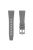 KALEBOL KLB-YTGJ-001 for Samsung Galaxy Watch3 45mm / Huawei Watch Ultimate / Watch GT 3 SE Liquid Silicone Watch Band - Silver+Grey