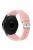 L Size 22mm Silicone Strap for Samsung Galaxy Watch Active / Galaxy Watch 46mm / Huawei Watch GT 2 Smartwatch Band - Pink