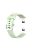 Metal Buckle Soft Silicone Watch Band Strap Replacement for Huawei Watch Fit 2020 - Light Green